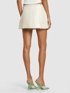 COURREGES - Heritage Vinyl A-line Mini Skirt