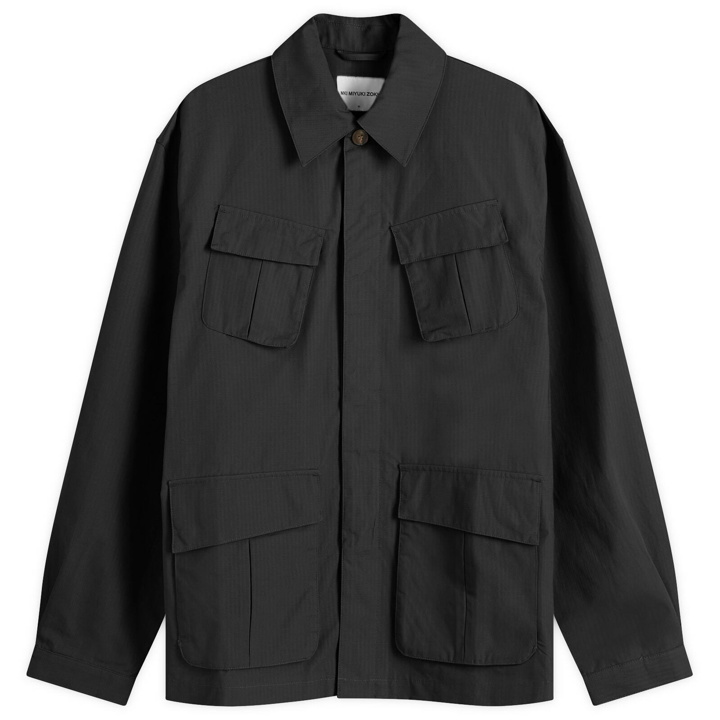 Photo: MKI Men's Ripstop Cargo Jacket in Black