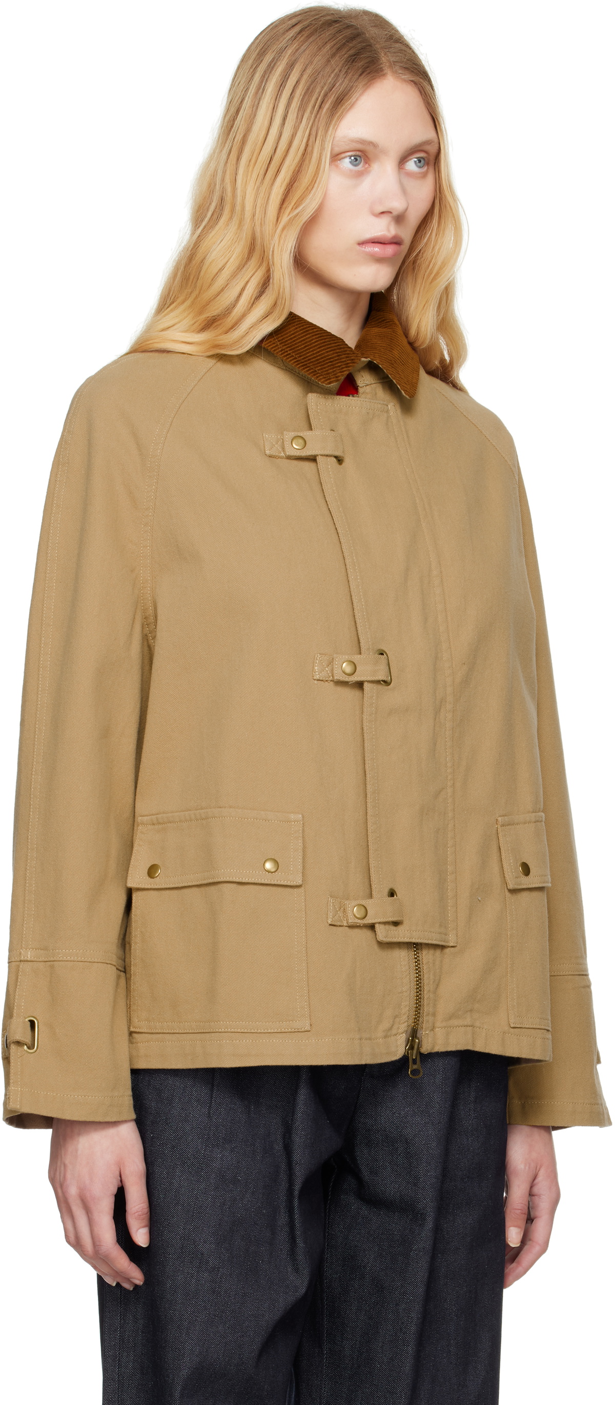 Carter Young SSENSE Exclusive Tan Newman Chore Coat