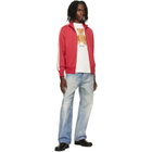 Palm Angels Red Classic Logo Track Jacket