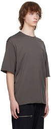 Attachment Gray Raw Edge T-Shirt