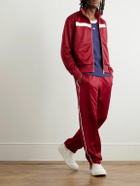Wales Bonner - Essence Striped Tech-Jersey Track Pants - Red