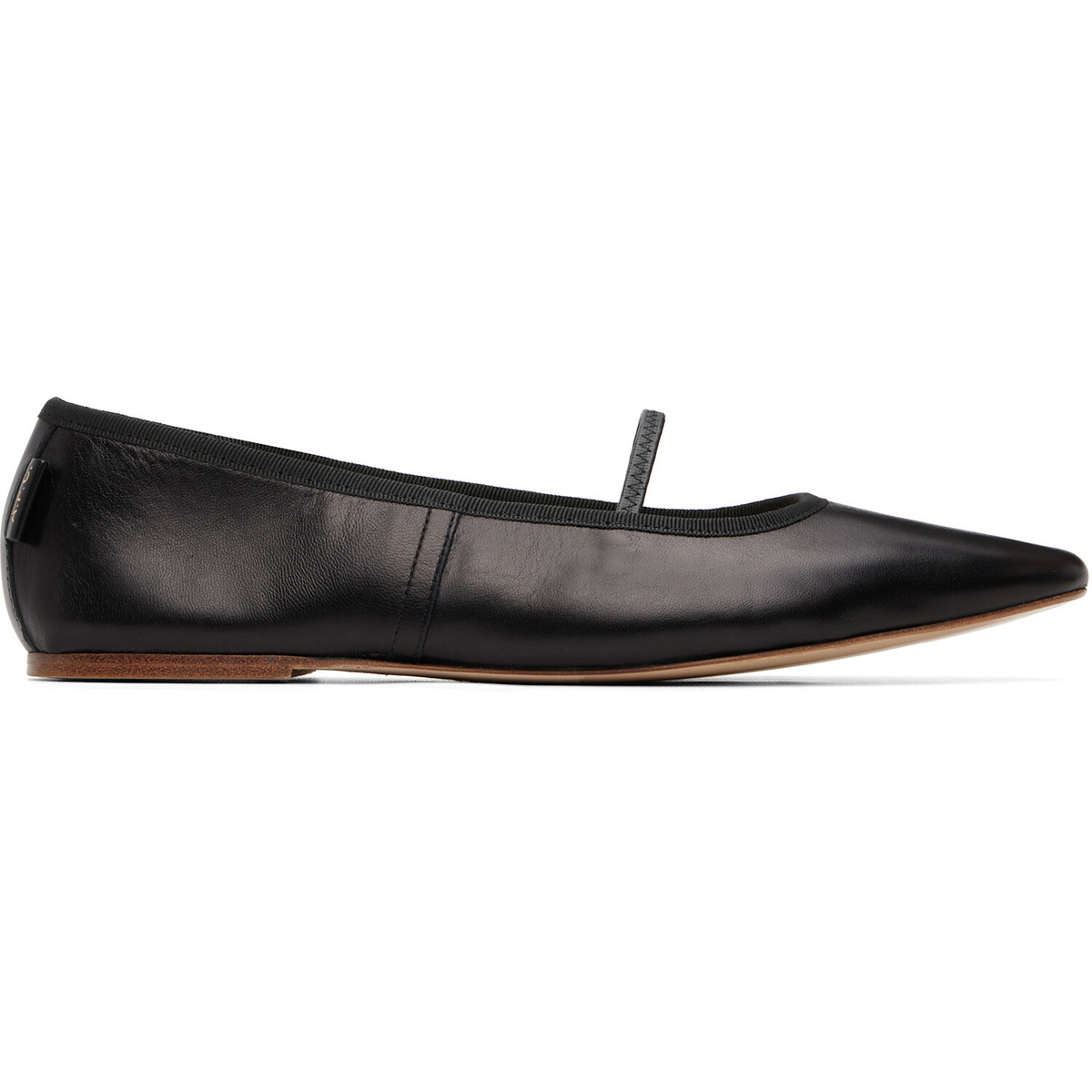 A.P.C. Black Swan Ballerina Flats