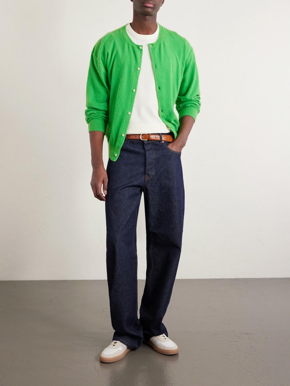 Hartford - Cotton-Piqué T-Shirt - Neutrals