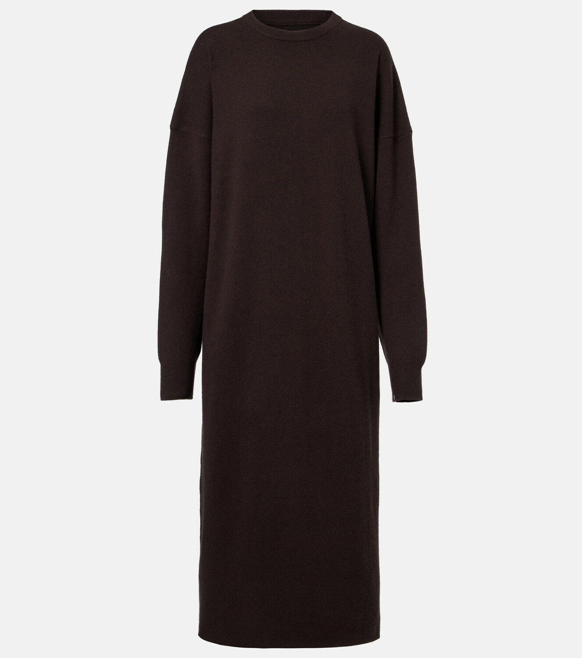 Extreme Cashmere N°106 Weird Short cashmere-blend midi dress
