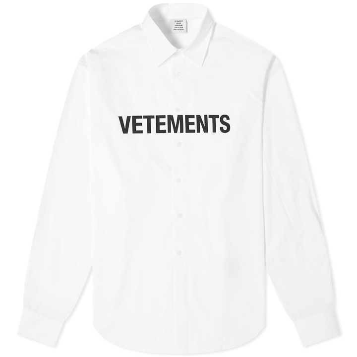 Photo: VETEMENTS Front Logo Shirt