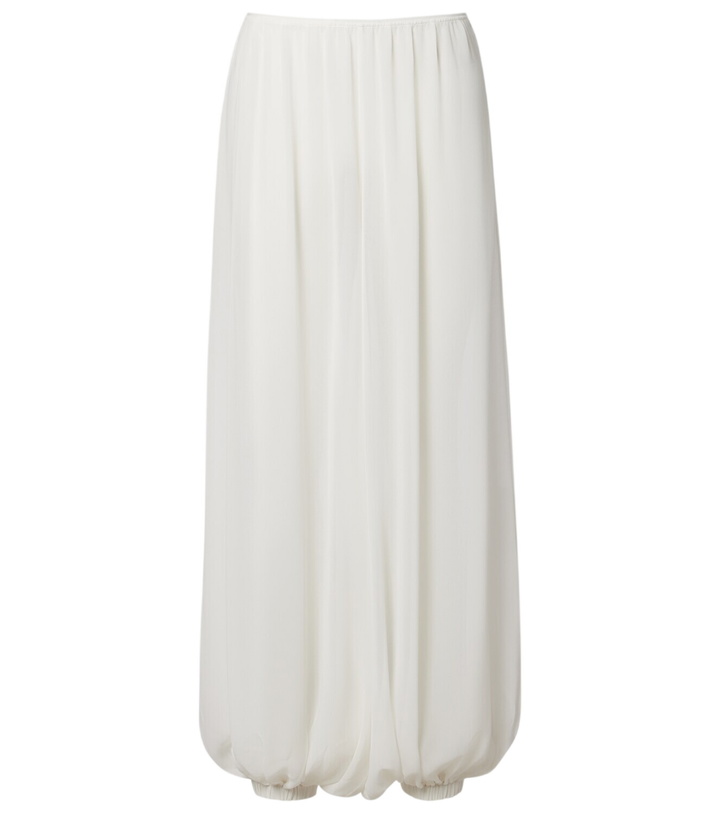 Photo: The Frankie Shop Mio sheer crêpe balloon pants