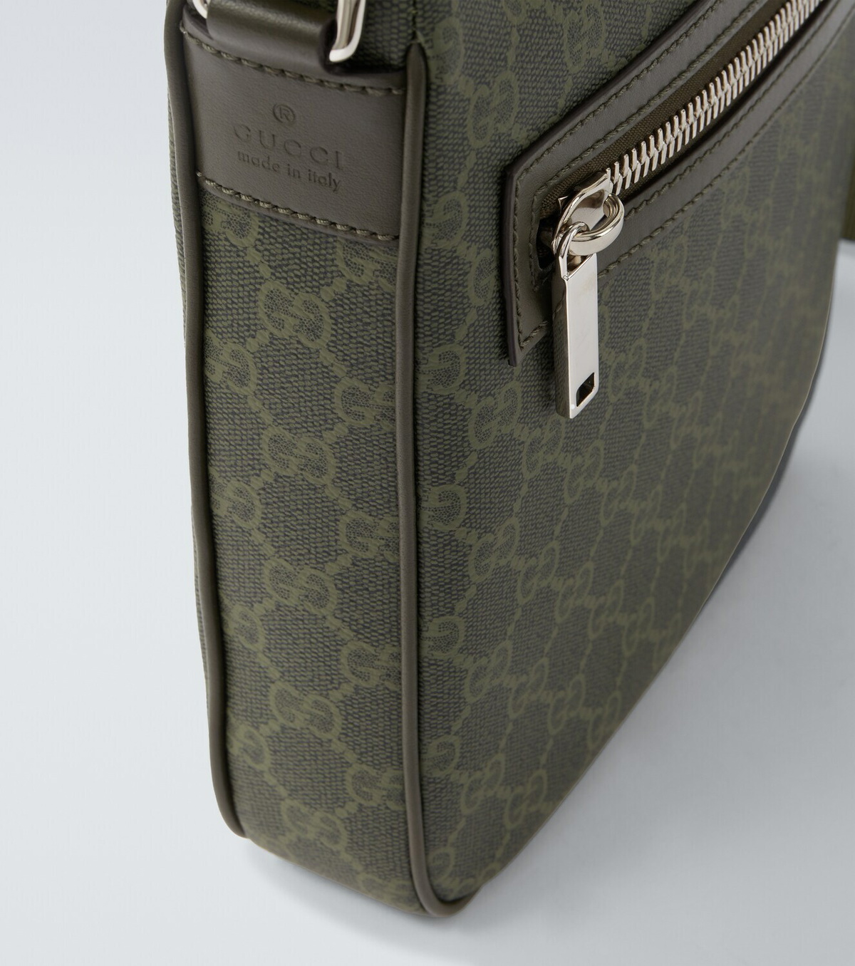Gucci GG leather crossbody bag