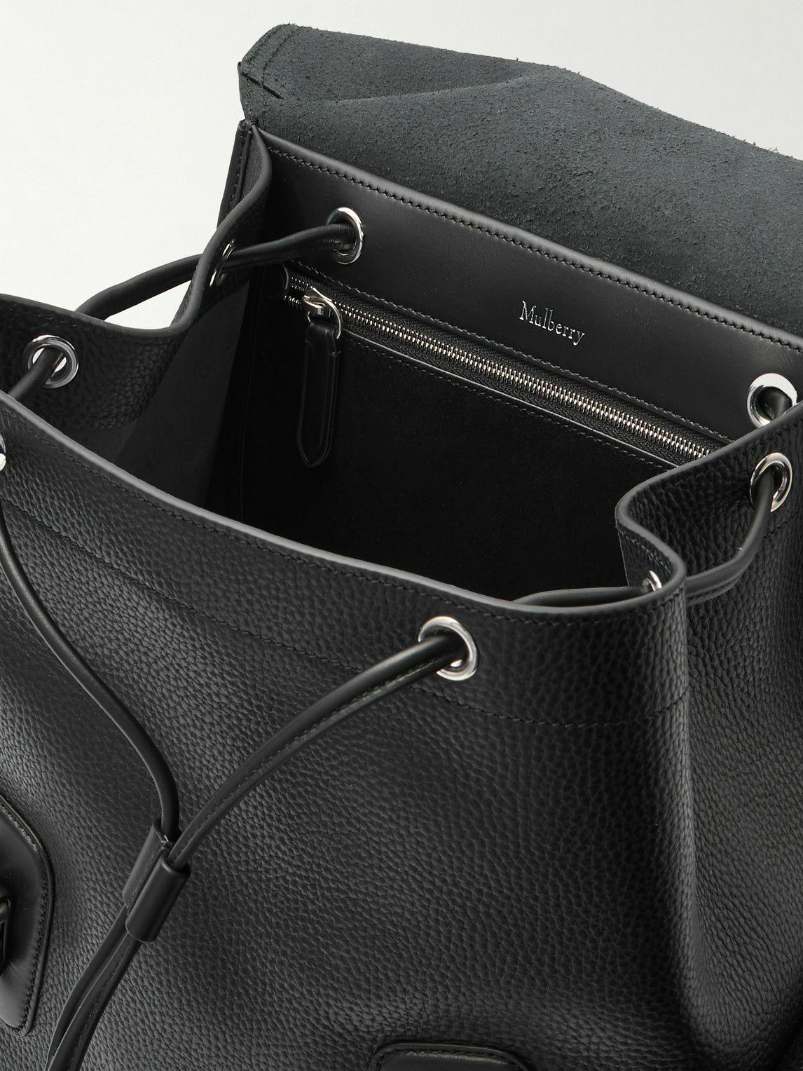 Mulberry - Heritage Pebble-Grain Leather Backpack