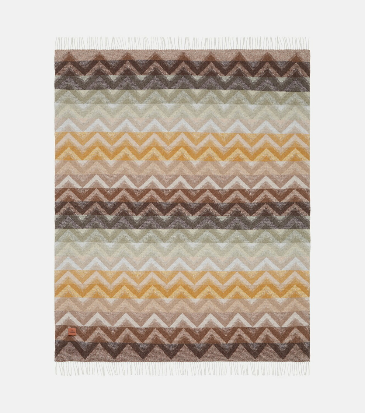 Missoni Watamu fringed wool-blend throw