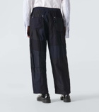 Comme des Garçons Homme Cotton and linen pants