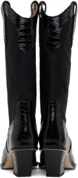 Paris Texas Black Rosario Boots