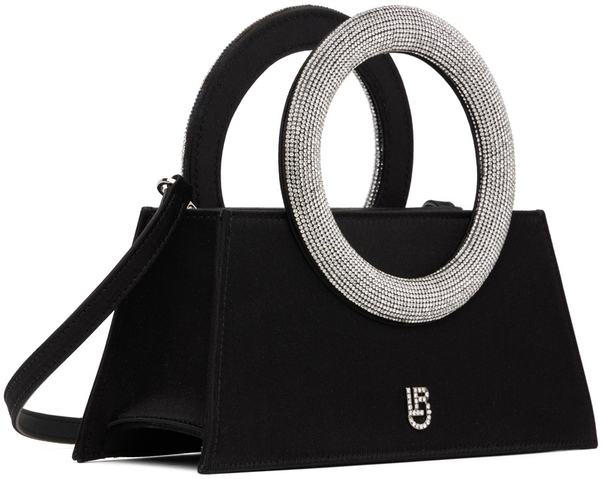 Les Petits Joueurs Black Trapezio Pochette Bag