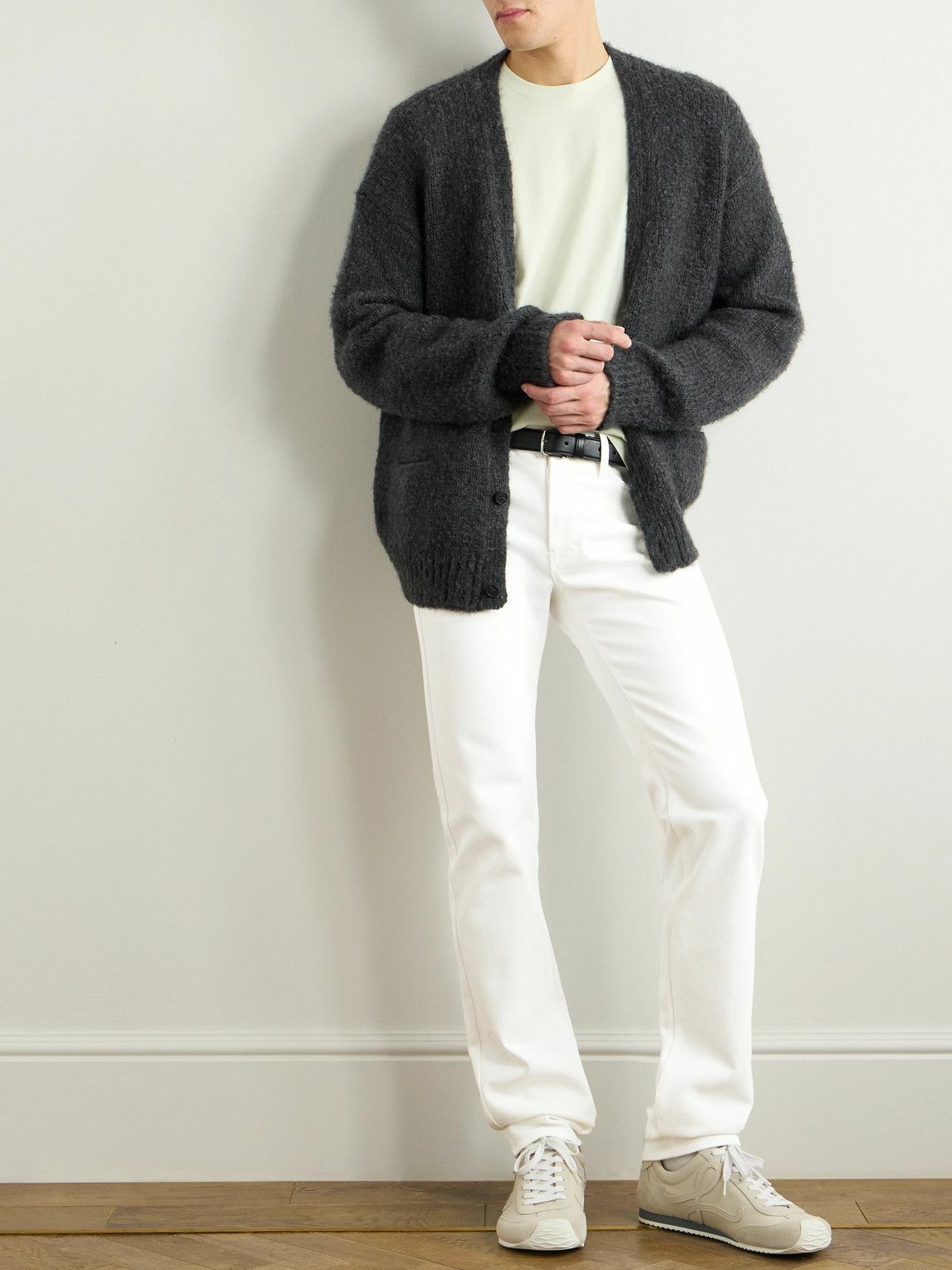 Gabriela Hearst - Anthony Slim-Fit Straight-Leg Organic Jeans - White