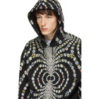 Givenchy Black Mirrored Daisy Hoodie