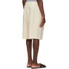 colbo Off-White Dress Shorts
