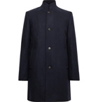 CLUB MONACO - Loukas Wool-Blend Overcoat - Blue