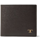 Tod's - Textured-Leather Billfold Wallet - Brown