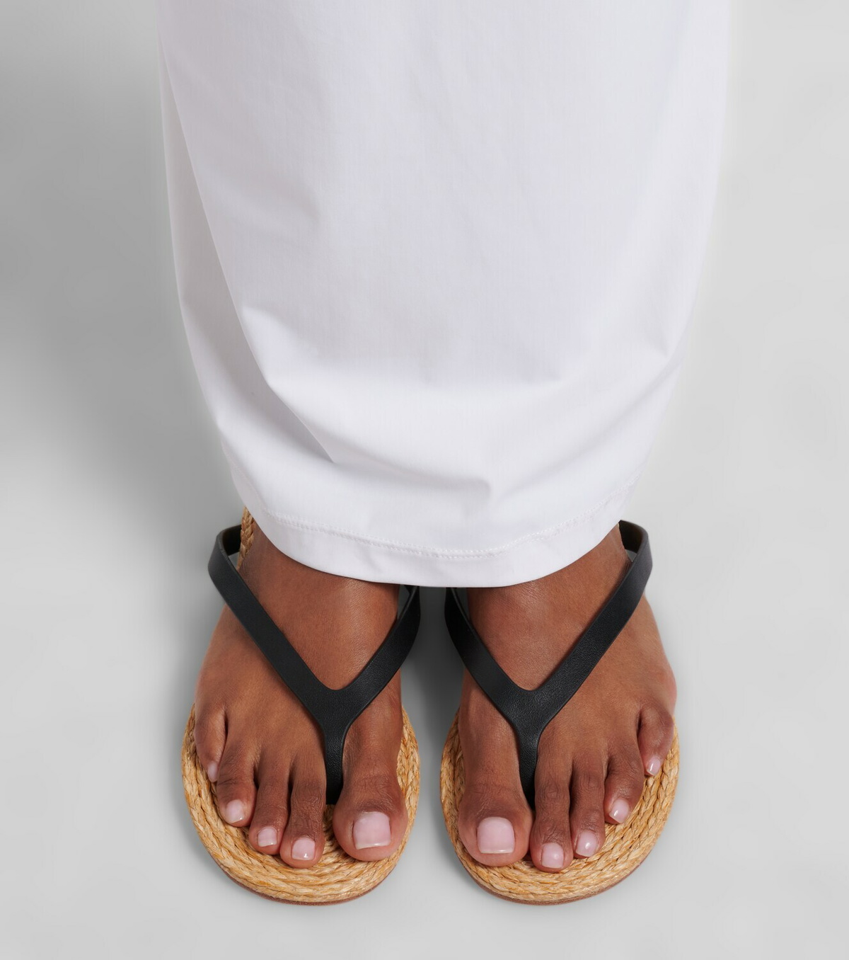 Christopher Esber Palma leather thong sandals