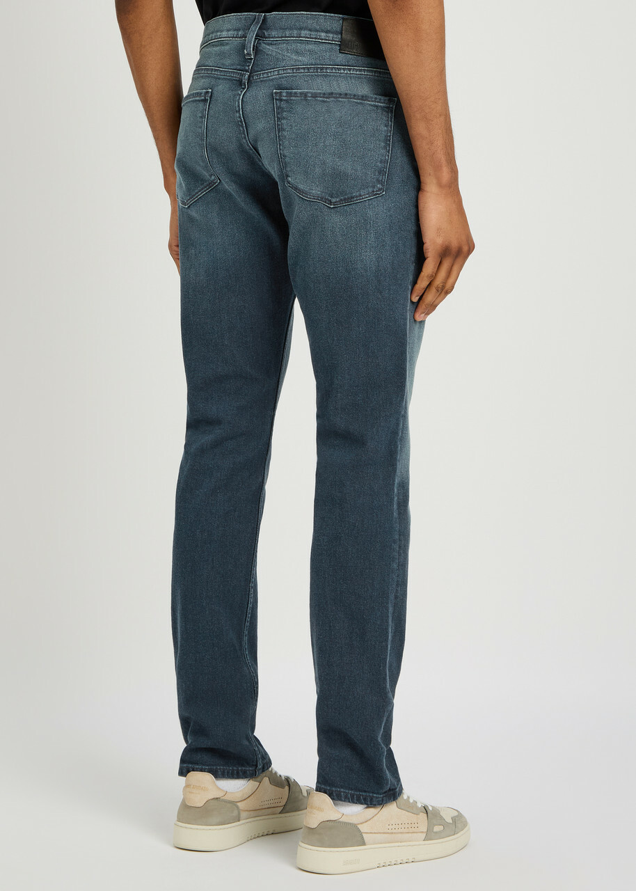Paige Federal Slim Straight-leg Jeans Indigo Paige