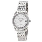 Bulova Commodore Automatic Silver Dial Ladies Watch 96M153