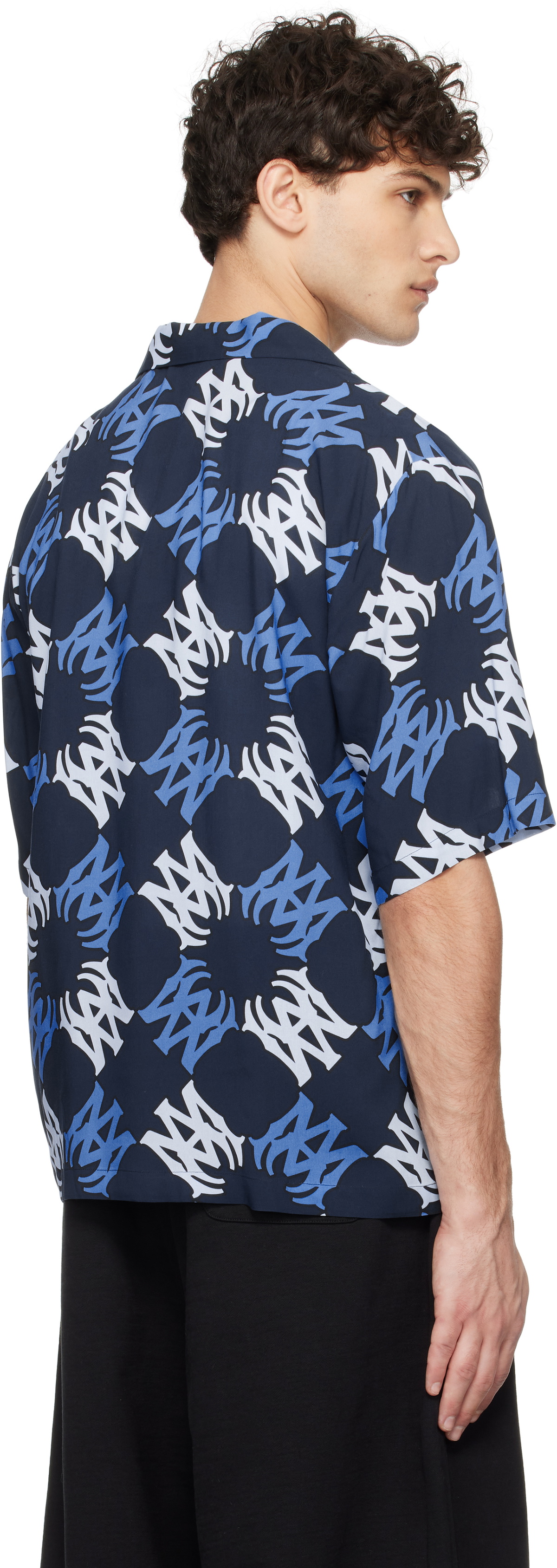 AMIRI MA QUAD BOWLING SHIRT