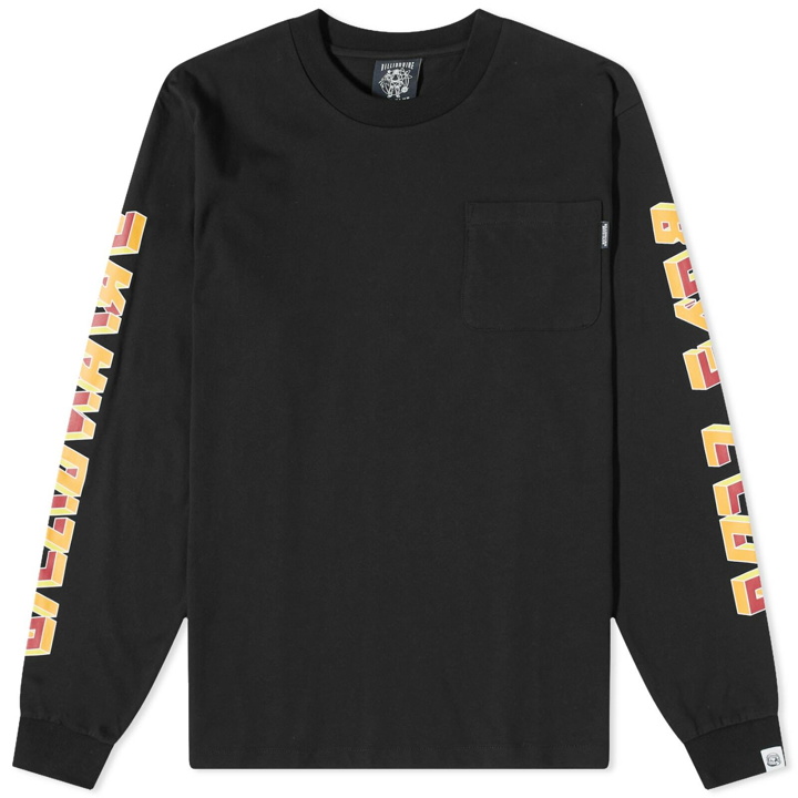 Photo: Billionaire Boys Club Men's Long Sleeve Geometric T-Shirt in Black
