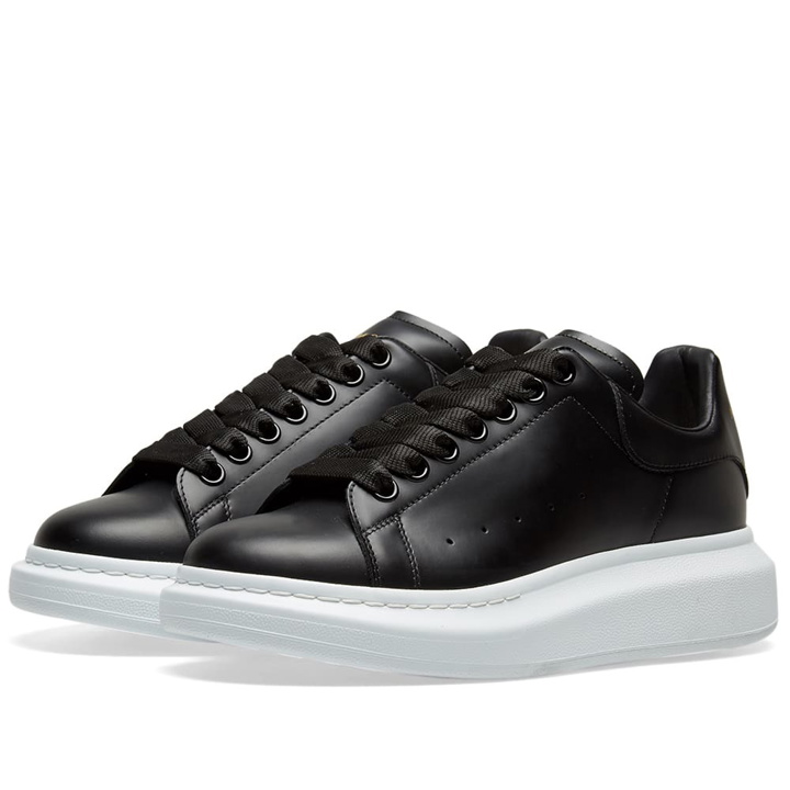 Photo: Alexander McQueen Heel Tab Wedge Sole Sneaker