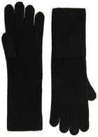 Loop Cashmere Cashmere Gloves - Black - One Size