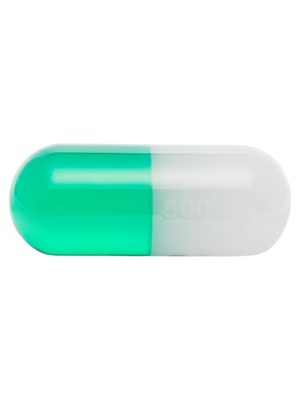 Photo: Jonathan Adler Green And White Large Pill Ornament