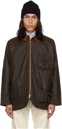 Drake's Brown Coverall Jacket