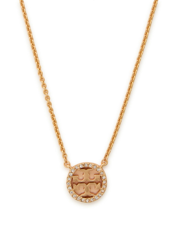 Photo: Tory Burch Icon Pavé 18kt Gold-plated Necklace - One Size