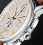 Montblanc - Star Legacy Automatic Chronograph 43mm Stainless Steel and Alligator Watch, Ref. No. 126080 - White