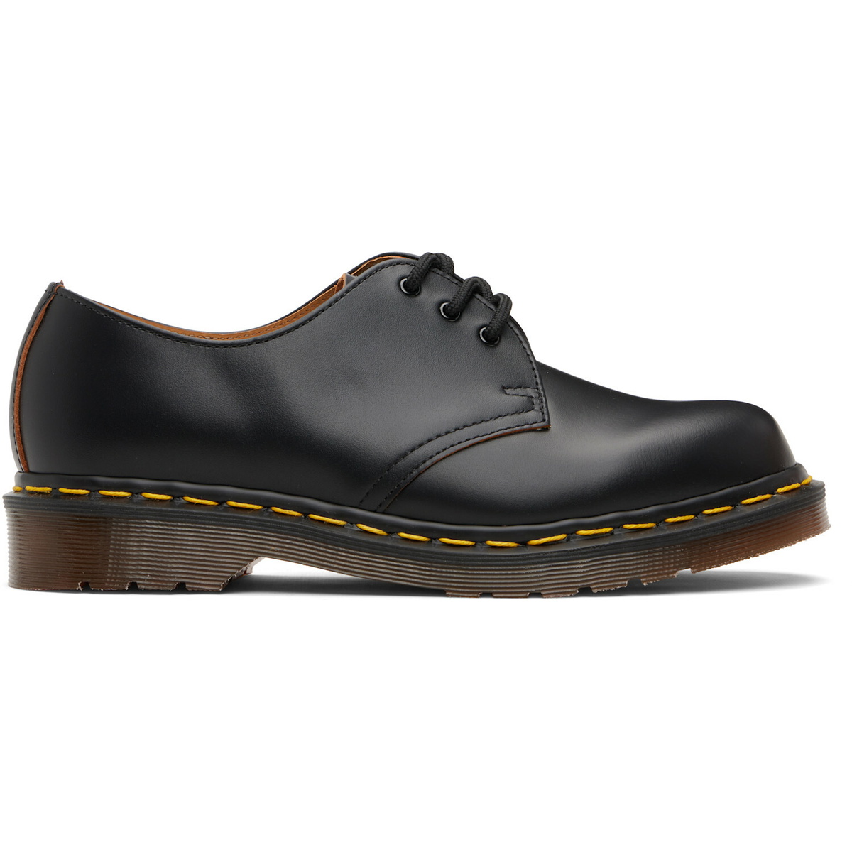 Dr. Martens Black 1461 Vintage 'Made In England' Oxford Derbys