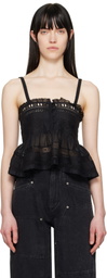 Isabel Marant Etoile Black Denys Tank Top