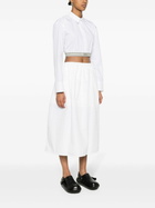 LOEWE - Logo Cotton Cropped Shirt