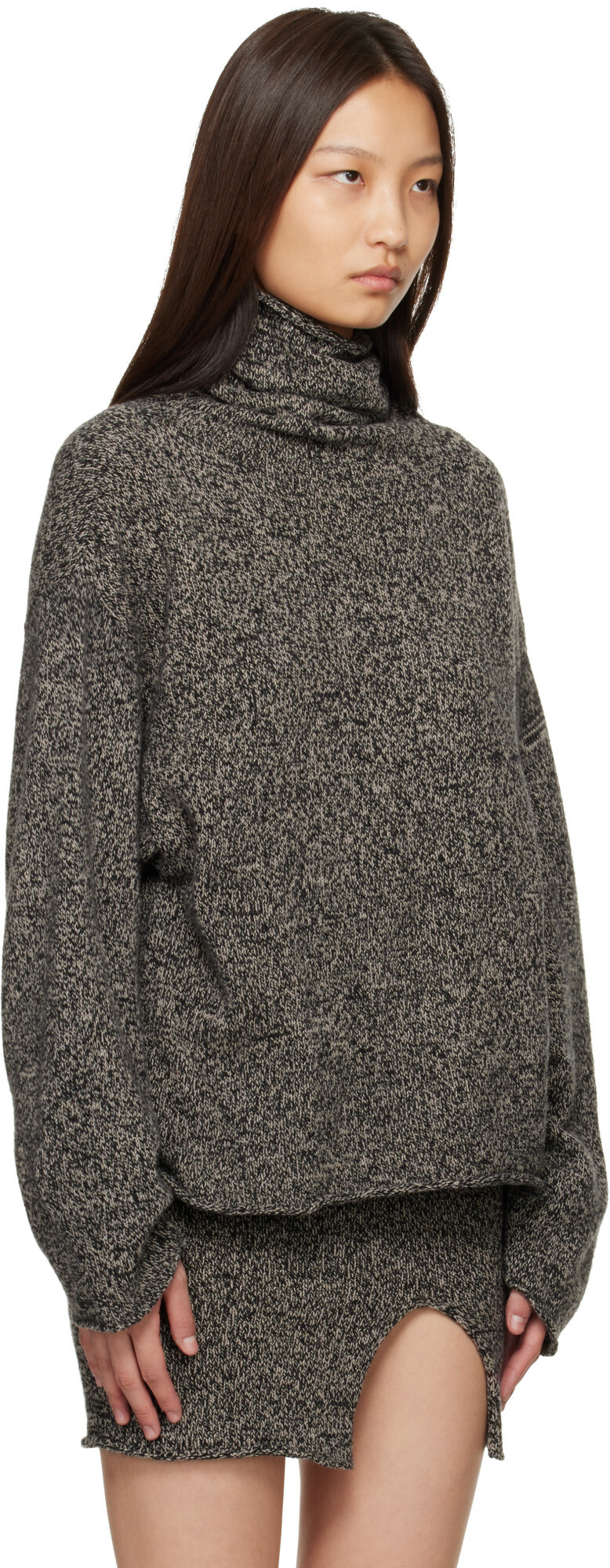 Baserange Gray Kem Turtleneck