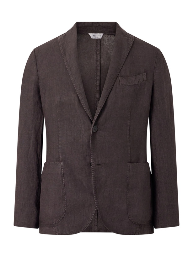 Photo: Boglioli - Linen Suit Jacket - Brown