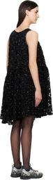Cecilie Bahnsen Black Azelia Minidress
