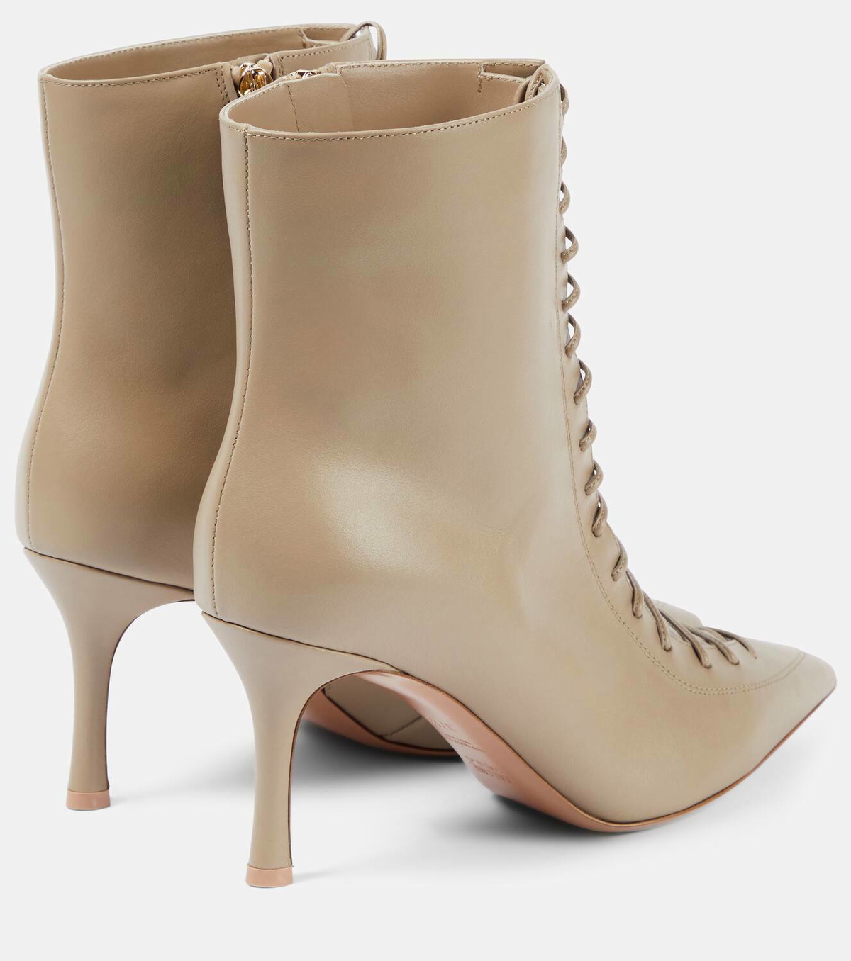 Malone Souliers Blaine 80 leather lace-up ankle boots