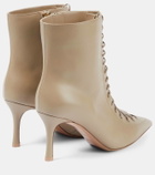 Malone Souliers Blaine 80 leather lace-up ankle boots