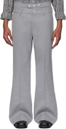 C2H4 Gray Corbusian Tailored Trousers