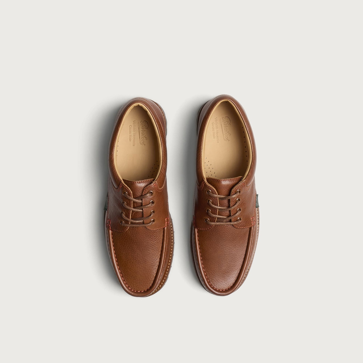 Paraboot Men's Thiers in Tan Grain