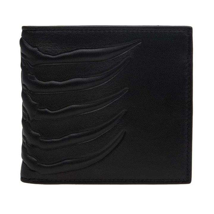 Photo: Alexander McQueen Rib Cage Billfold Wallet