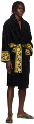 Versace Black Medusa Amplified Robe