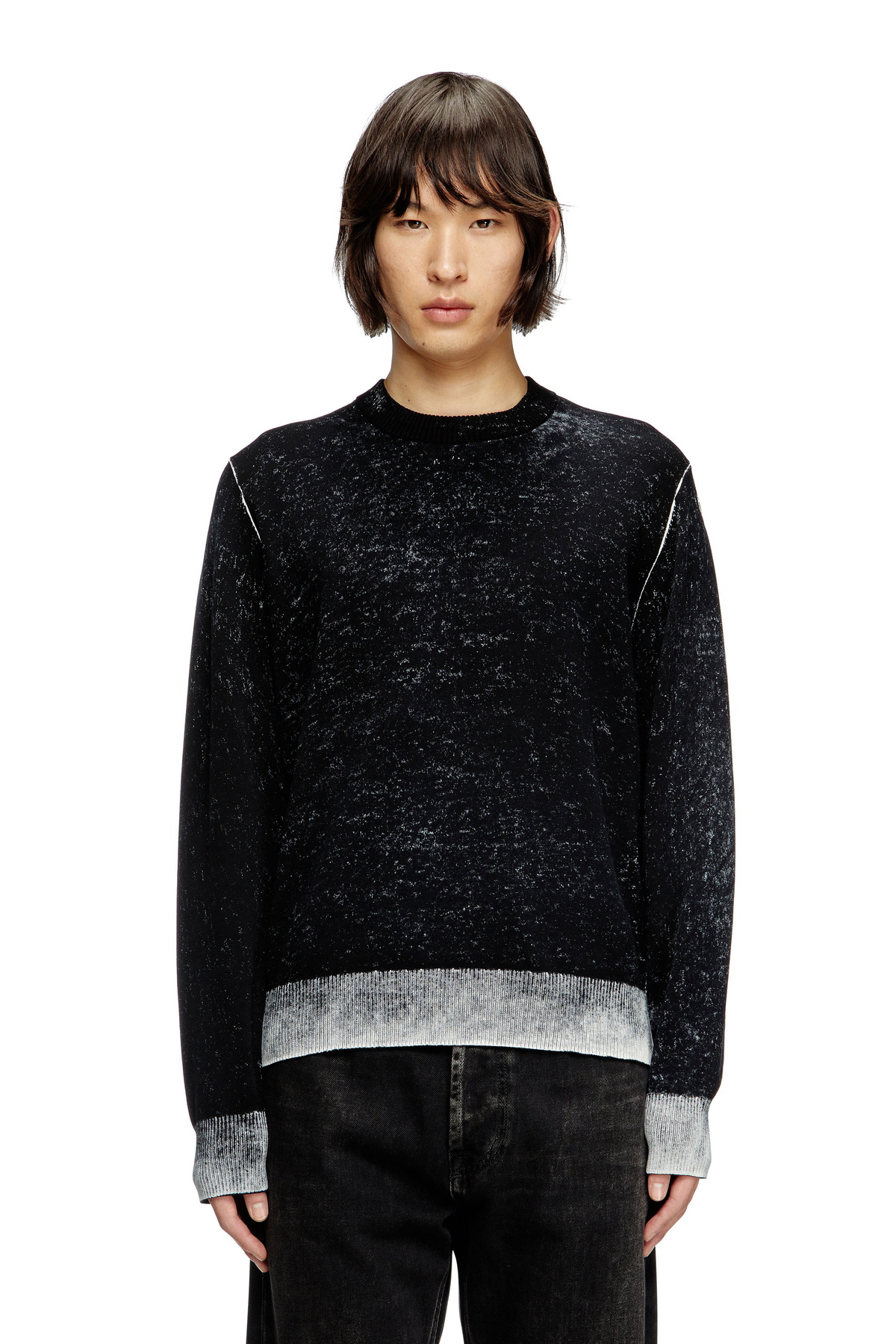 Diesel Black S-Umbe-Ssl-Globe Shirt Diesel