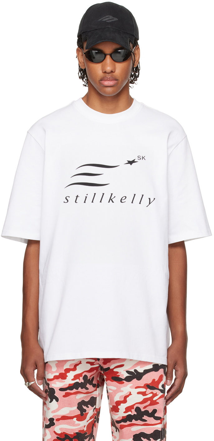 Still Kelly White Big T-shirt