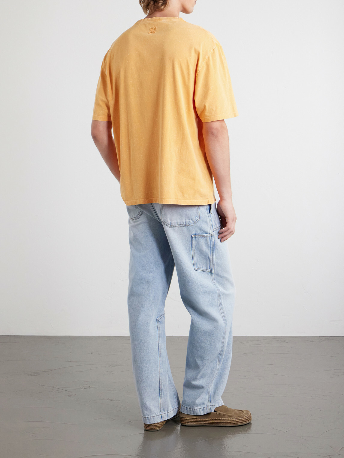 LOEWE - Paula's Ibiza Printed Cotton-Jersey T-shirt - Orange