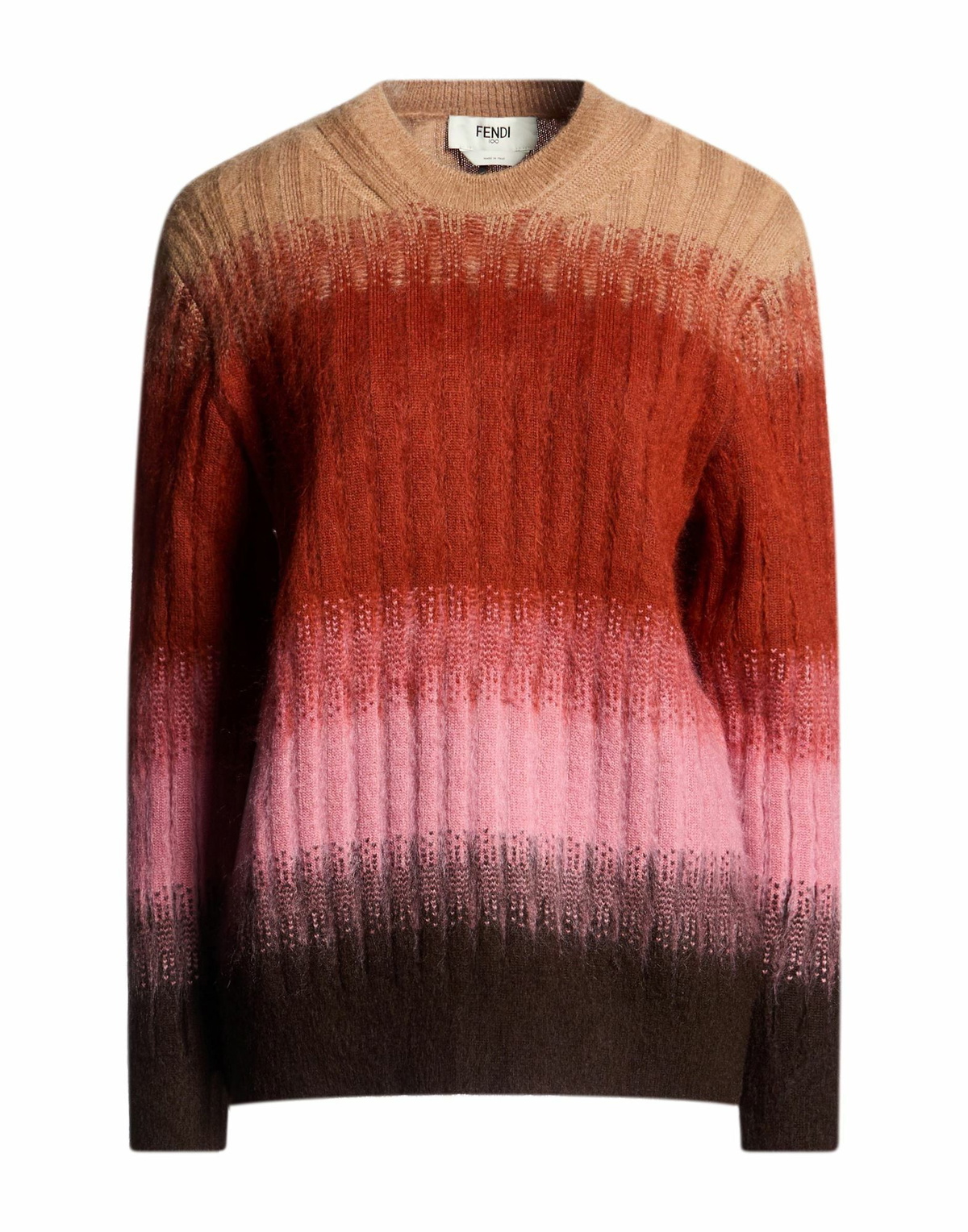 Fendi Womens Sweater Rust