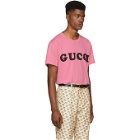 Gucci Pink Logo T-Shirt